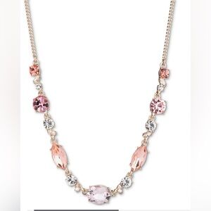 Givenchy Crystal Frontal Necklace